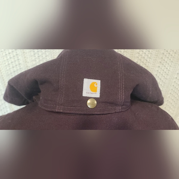 Carhartt Full Swing purple women's warm chore jacket size large detachable hood - Picture 5 of 14